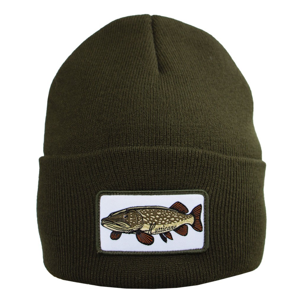 Hurricane Beanie Pike Patch Green i gruppen Kläder & Skor / Kepsar & Huvudbonader / Mössor hos Fishline (BEA01)