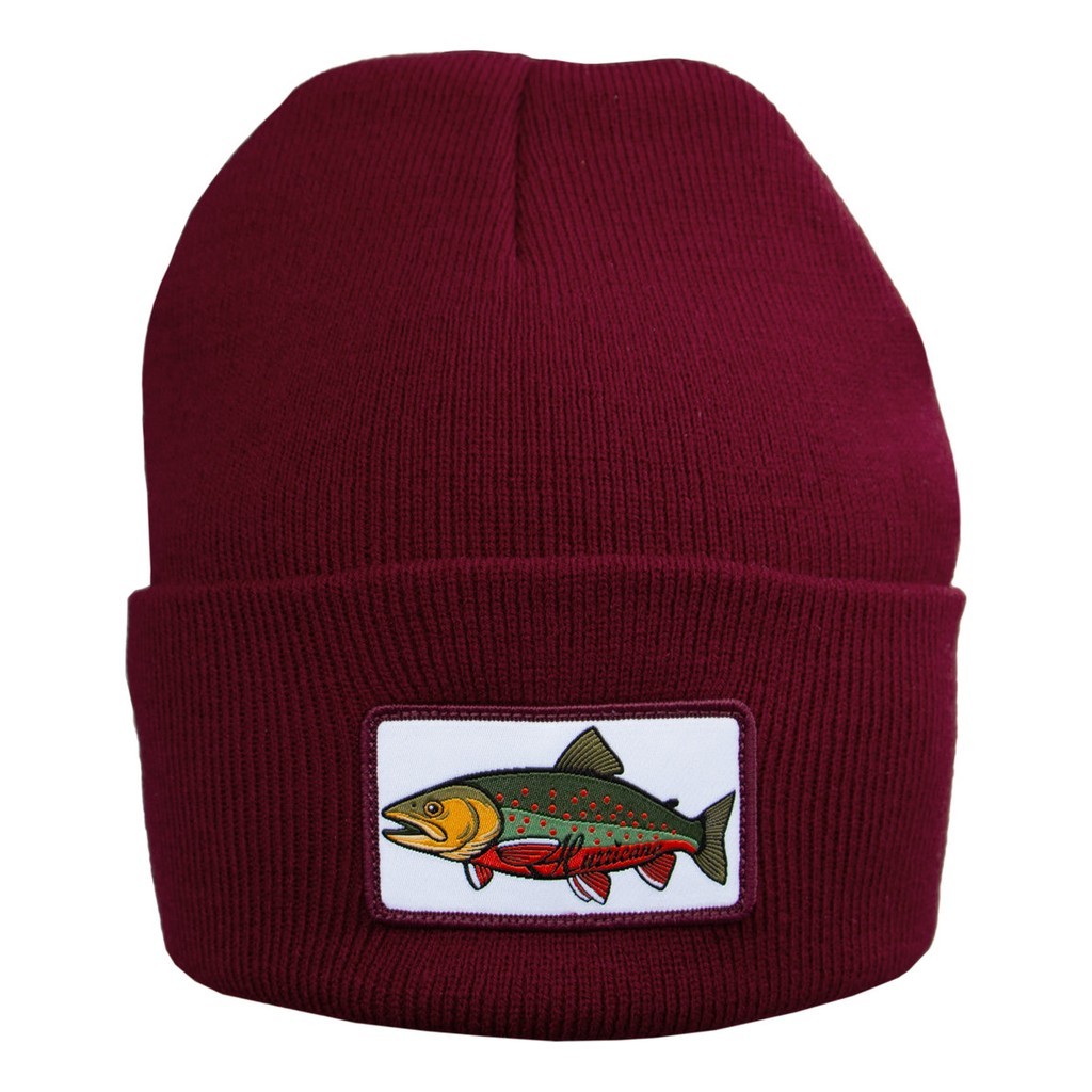 Hurricane Beanie Char Patch Red i gruppen Kläder & Skor / Kepsar & Huvudbonader / Mössor hos Fishline (BEA02)