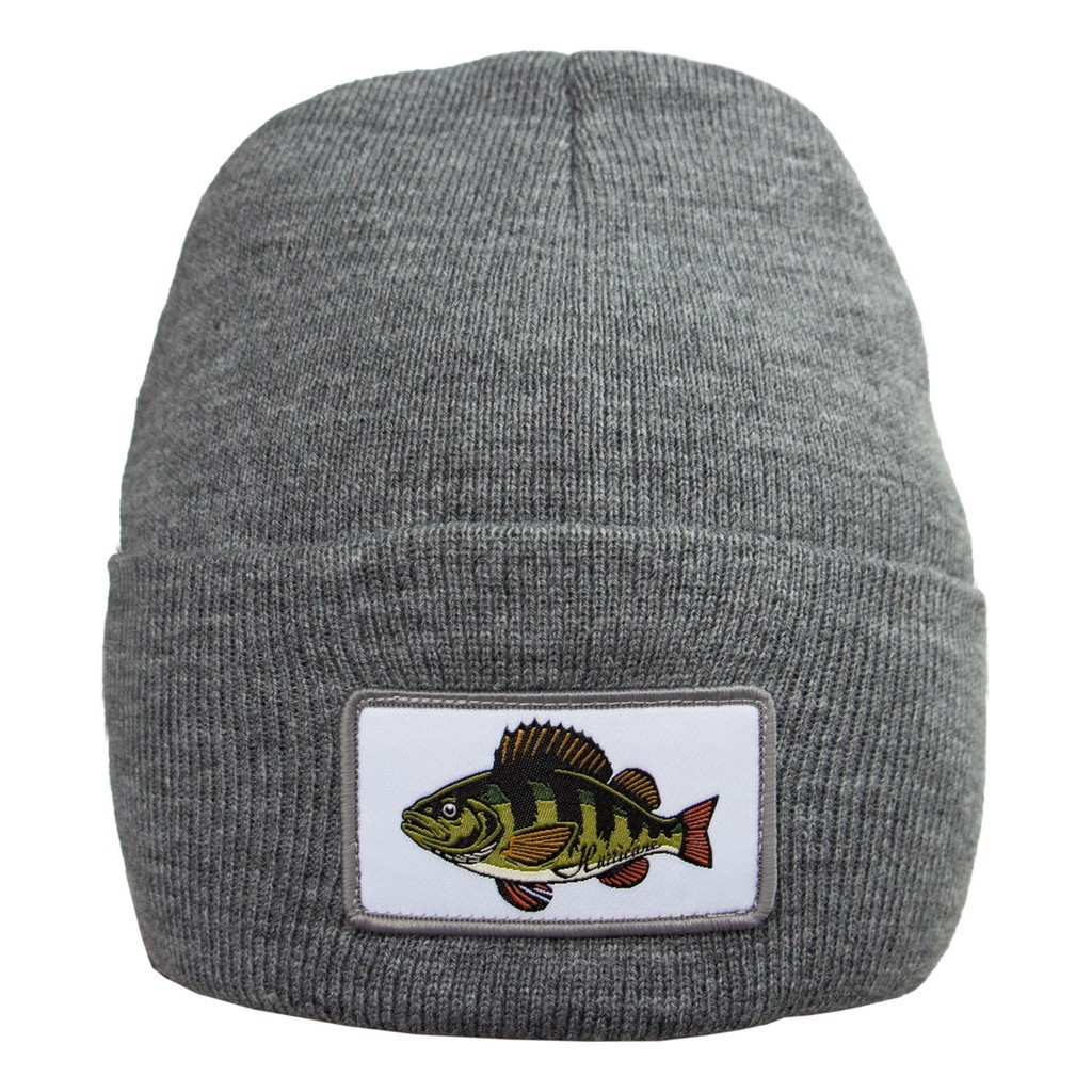 Hurricane Beanie Perch Patch Grey i gruppen Kläder & Skor / Kepsar & Huvudbonader / Mössor hos Fishline (BEA03)