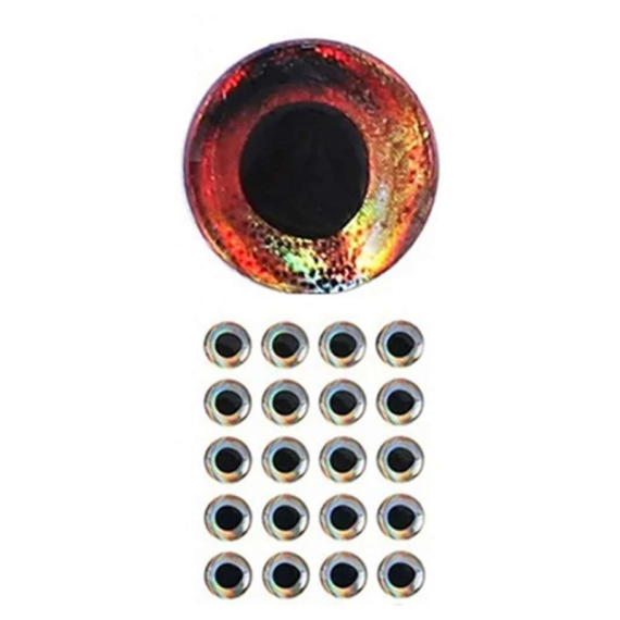 Semperfli 3D Epoxy Eyes i gruppen Krok & Småplock / Flugbindning / Flugbindningsmaterial / Ögon hos Fishline (BEYE003BRDr)