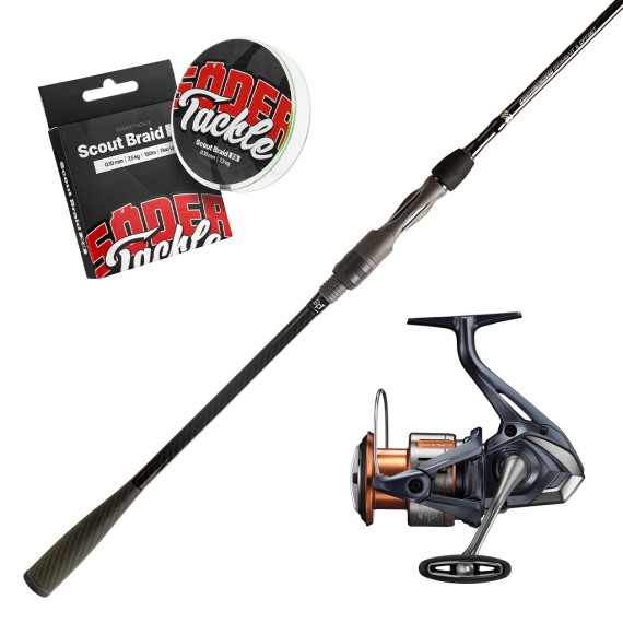 BFT Ninety Two Hydra Slayer & Nasci Combo 8\' -100g i gruppen Fiskeset / Haspelset / Haspelset Gädda hos Fishline (BFT92PIKECOMBO)
