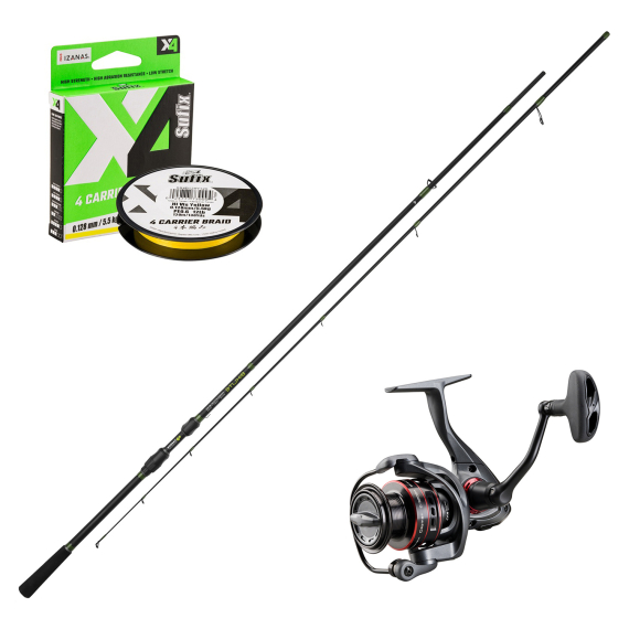 Mikado Bixlite Predator Spin 8\' 10-35g Okuma Ceymar Combo i gruppen Fiskeset / Haspelset / Haspelset Allround hos Fishline (BIXPREDATORCEYNMARCOMBO)