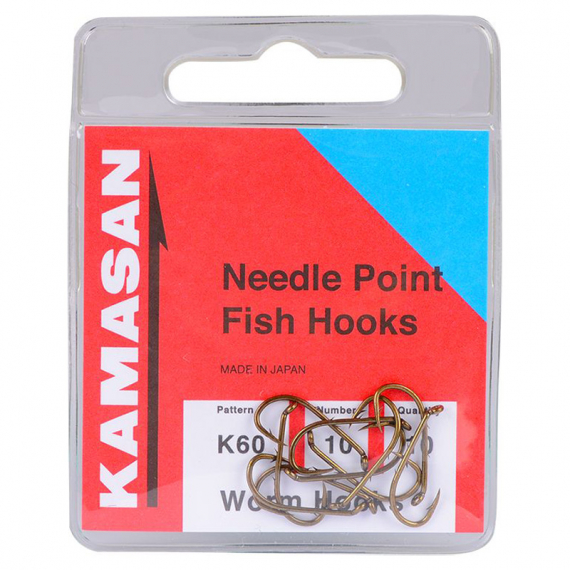 Kamasan K60 - Worm Hook i gruppen Krok & Småplock / Krok / Specimenkrok hos Fishline (BK60-200r)