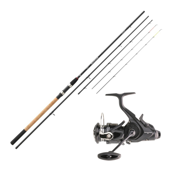 Daiwa Black Widow - Feeder 12\' Combo i gruppen Fiskeset / Specimenset / Feederset hos Fishline (BLACKWIDOWFEEDERCOMBO)
