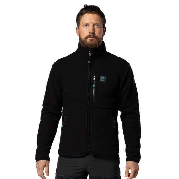 Beyond Nordic BN308 M\'s Retro Pile Jacket Black Midnight i gruppen Kläder & Skor / Kläder / Jackor / Fleecejackor hos Fishline (BN308-M-BLACK-MIDNIGHT-Lr)