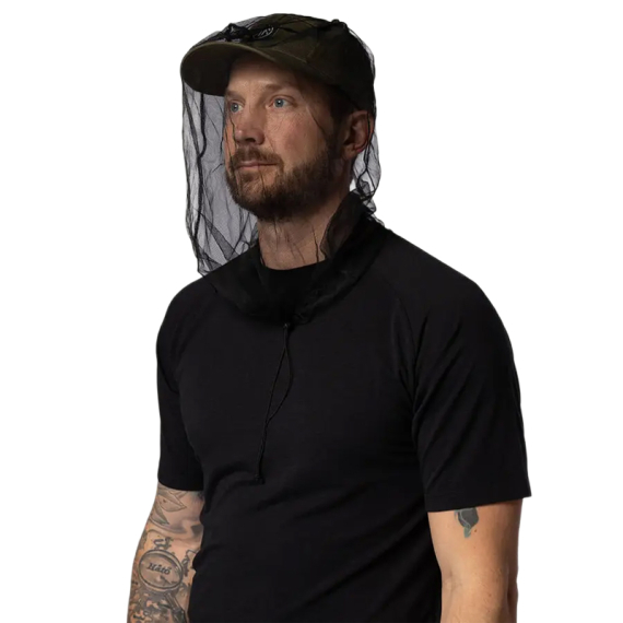 Beyond Nordic BN418 Mosquito Net Black i gruppen Kläder & Skor / Kepsar & Huvudbonader / Myggnät hos Fishline (BN418-BLACK-OS)