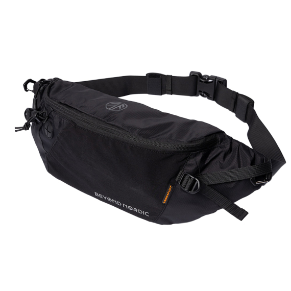 Beyond Nordic BN505 Waist Pack 2,5L Onyx Black i gruppen Förvaring / Fiskeväskor / Midjeväskor hos Fishline (BN505-BLACK-OS)