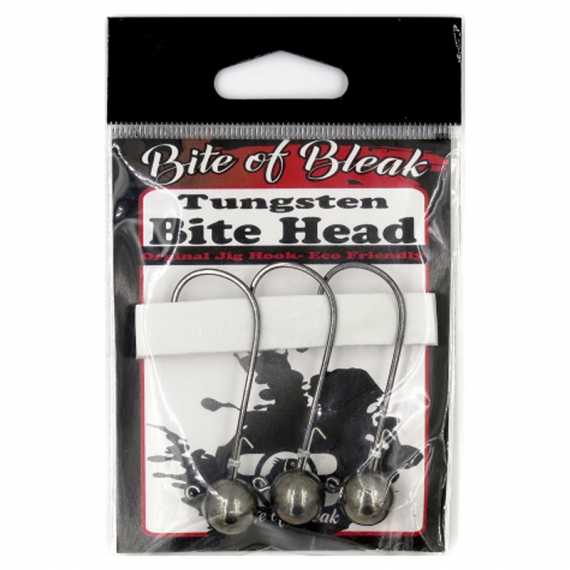 Bite Of Bleak - Tungsten Bite Head 3-pack i gruppen Krok & Småplock / Jiggskallar / Runda Jiggskallar hos Fishline (BOB-00-0124r)