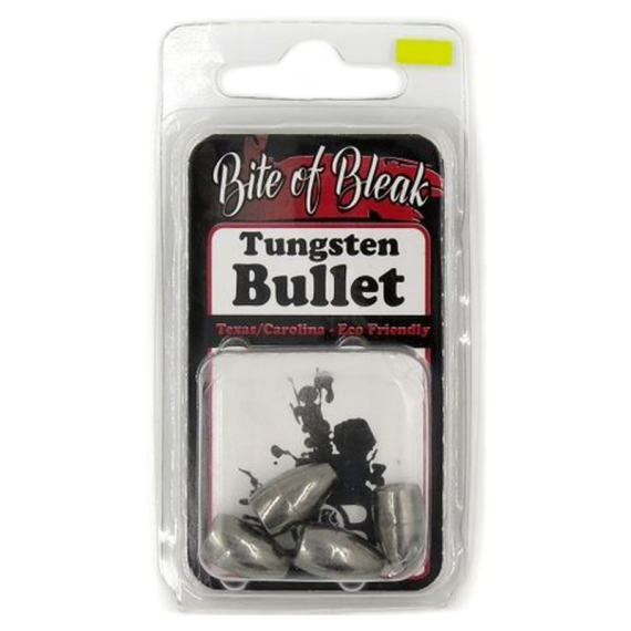 Bite Of Bleak - Tungsten Bullet 3/4-pack i gruppen Krok & Småplock / Sänken & Vikter / Bullet Weights hos Fishline (BOB-00-0144r)