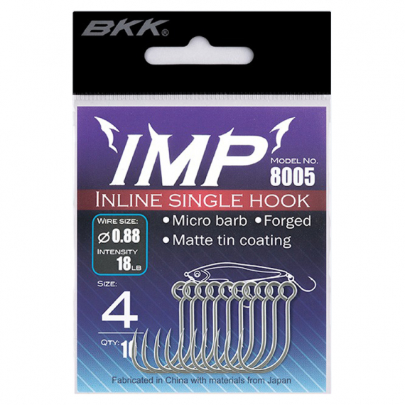 BKK Imp i gruppen Krok & Småplock / Krok / Enkelkrok hos Fishline (BOB-00-1199r)