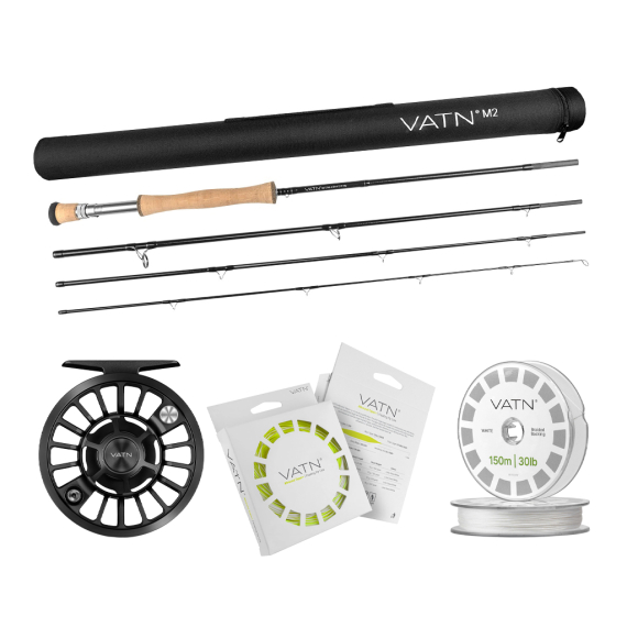 VATN M2 Allround Taper+ Flugset 9\' - #7 i gruppen Fiskeset / Flugfiskeset / Flugfiskeset Enhands hos Fishline (BUNDLEVATNM29072026ART)