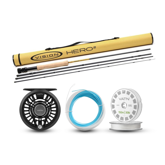 Vision Seatrout HERO² Coastal+ Flugset - 9\' #7 i gruppen Fiskeset / Flugfiskeset / Flugfiskeset Enhands hos Fishline (BUNDLEVHII49072026COASTAL)