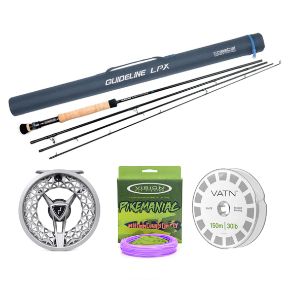 Guideline LPX Coastal Gäddflugset - 9\' #9 i gruppen Fiskeset / Flugfiskeset / Flugfiskeset Enhands hos Fishline (BUNDLE_108010GL_PIKE)
