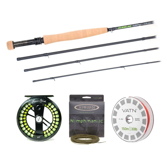 Guideline Elevation Nymph Flugset - 10\'2\'\' #2 i gruppen Fiskeset / Flugfiskeset / Flugfiskeset Enhands hos Fishline (BUNDLE_108046GL-VNY2F)