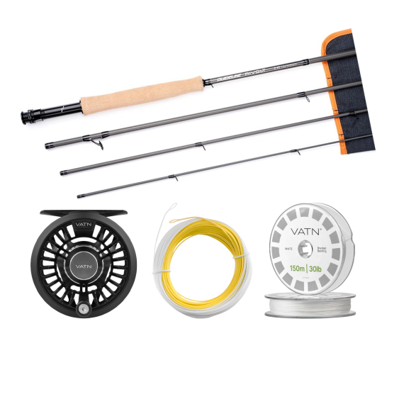 Guideline Rivolt Dry Fly Taper+ Flugset - 9\' #5 i gruppen Fiskeset / Flugfiskeset / Flugfiskeset Enhands hos Fishline (BUNDLE_111162GL_2026_DRY)