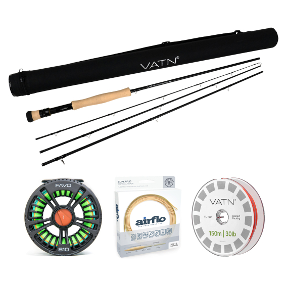 VATN M1 Ridge 2.0 Tactical Taper Combo - 9\' #7 i gruppen Fiskeset / Flugfiskeset / Flugfiskeset Enhands hos Fishline (BUNDLE_VATNST97AIRFLO)