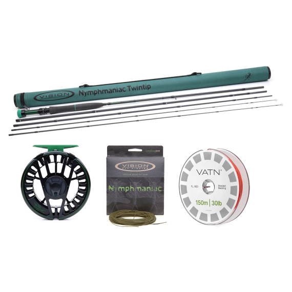Vision Nymphmaniac EVA Flugset - 10\'3\'\' #4 i gruppen Fiskeset / Flugfiskeset / Flugfiskeset Enhands hos Fishline (BUNDLE_VNE41034VNY4F)