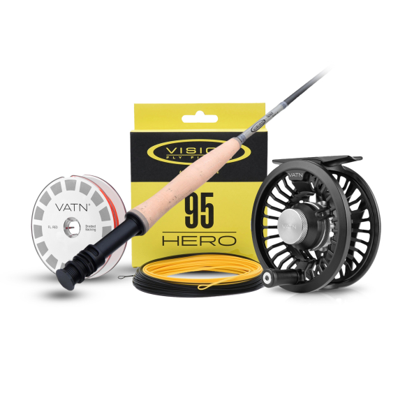 Vision Toka / Hero 95 flugset 9\' #5 i gruppen Fiskeset / Flugfiskeset / Flugfiskeset Enhands hos Fishline (BUNDLE_VTO4905)