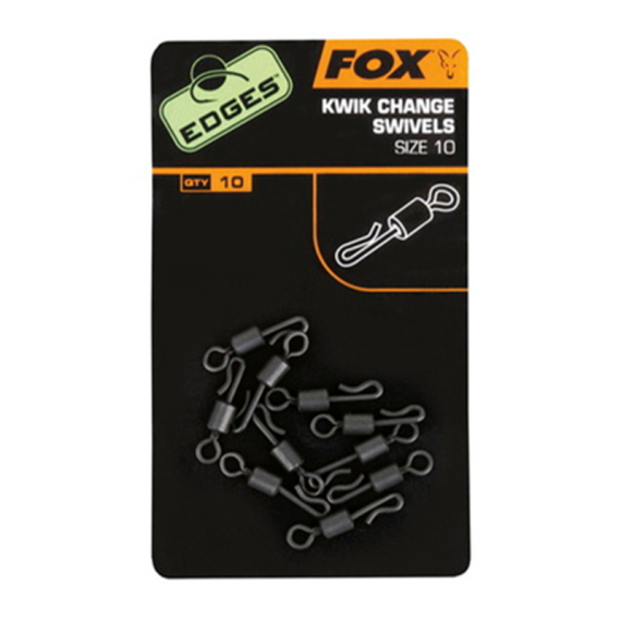 Fox Edges Kwick Change O Ring Swivels i gruppen Krok & Småplock / Riggtillbehör / Övriga Riggtillbehör hos Fishline (CAC674r)