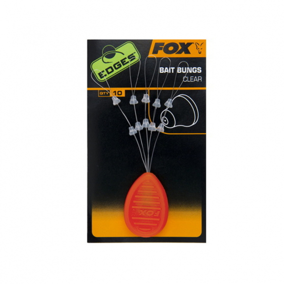 Fox Edges Bait Bungs 10-pack i gruppen Krok & Småplock / Riggtillbehör / Boilie Stops hos Fishline (CAC687)
