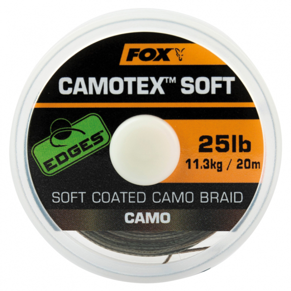 Fox Camotex Soft 20m i gruppen Krok & Småplock / Tafsar & Tafsmaterial / Tafsmaterial / Tafsmaterial Braid hos Fishline (CAC735r)