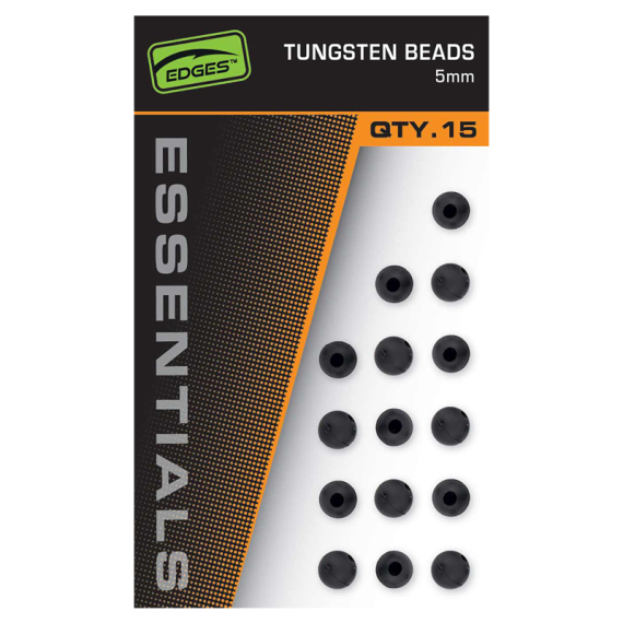 Fox Edges Tungsten Beads - 5mm i gruppen Krok & Småplock / Riggtillbehör / Flötesstopp hos Fishline (CAC865)