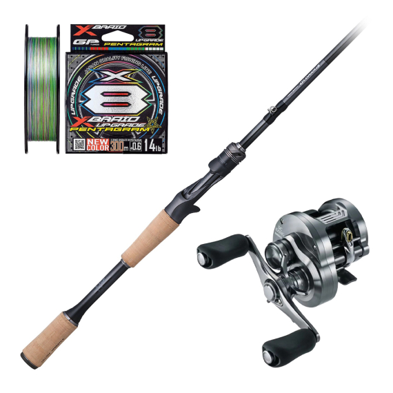 Jackall X Shimano Poison Glorious & Conquest DC Combo 6\'10\'\' 7-21g i gruppen Fiskeset / Spinnfiskeset / Spinnfiskeset Abborre hos Fishline (CALCUTTAGLORIOUSSET)