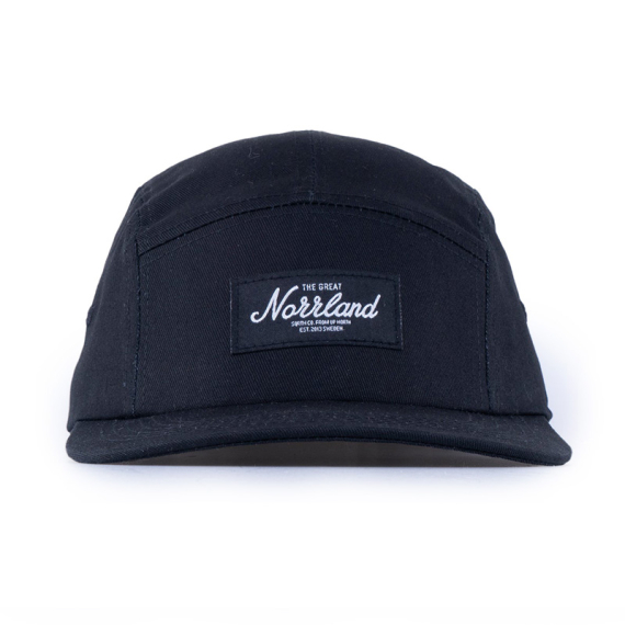 SQRTN 5-Panel Cap Black i gruppen Kläder & Skor hos Fishline (CAP-157-OSFA)