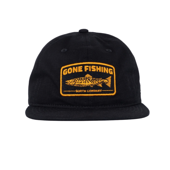 SQRTN Trout 6-Panel Cap, Black i gruppen Superdeals-se / Paketpris hos Fishline (CAP-419-OSFA)