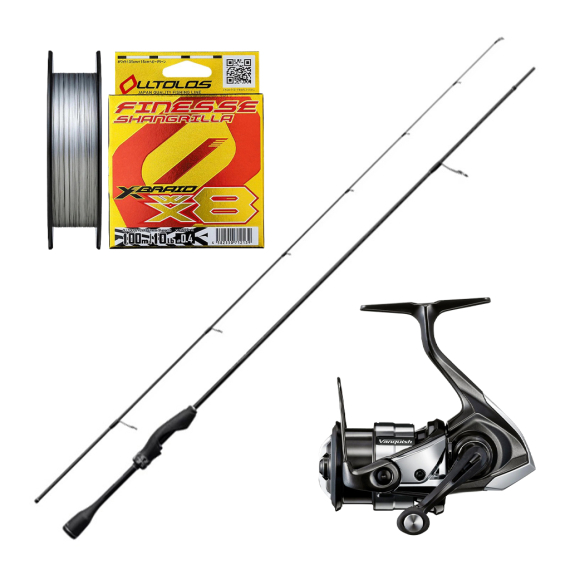 Shimano Cardiff Exlead Competition Small Game Combo i gruppen Fiskeset / Haspelset / Haspelset Ädelfisk hos Fishline (CARDIFFCOMBO)