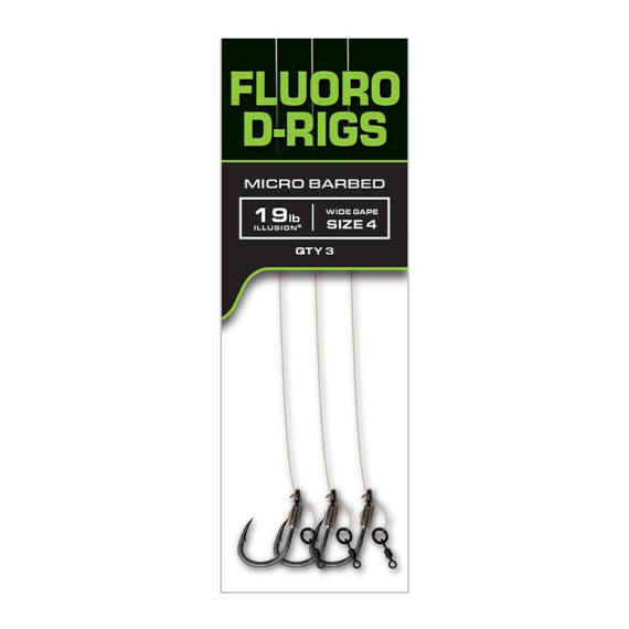 Fox Carp Ready Rigs Fluoro D-Rig i gruppen Krok & Småplock / Färdiga Riggar hos Fishline (CCR204r)