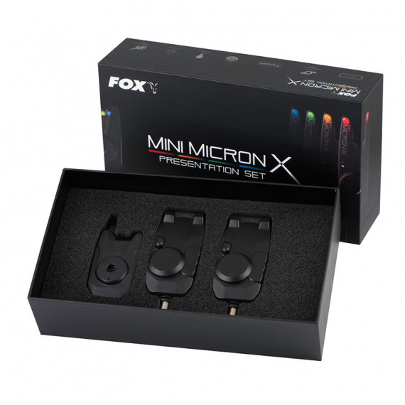 Fox Mini Micron X 2 Rod Set i gruppen Verktyg & Tillbehör / Nappalarm & Indikatorer / Nappalarm hos Fishline (CEI197)