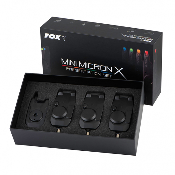 Fox Mini Micron X 3 Rod Set i gruppen Verktyg & Tillbehör / Nappalarm & Indikatorer / Nappalarm hos Fishline (CEI198)