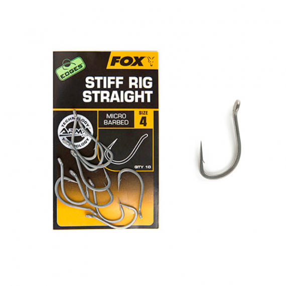 Fox Edges Armapoint Stiff Rig Straight i gruppen Krok & Småplock / Krok / Specimenkrok hos Fishline (CHK160r)