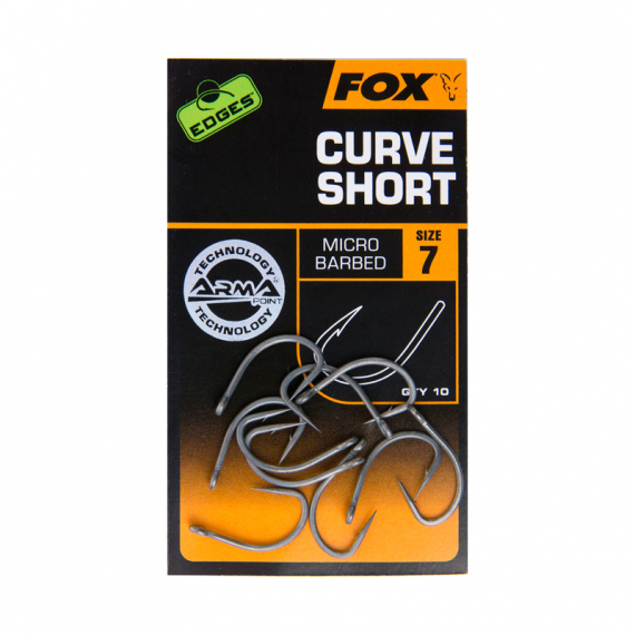 Fox Edges Armapoint Curve Short Shank i gruppen Krok & Småplock / Krok / Specimenkrok hos Fishline (CHK206r)