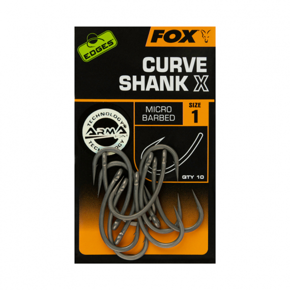 Fox Edges Curve Shank X i gruppen Krok & Småplock / Krok / Specimenkrok hos Fishline (CHK221r)