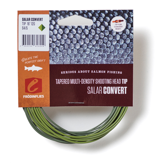 Frödin Salar Convert Tip S4/S5 i gruppen Fiskelinor / Flugfiskelinor / Spetsar hos Fishline (CONVTIP104_5r)