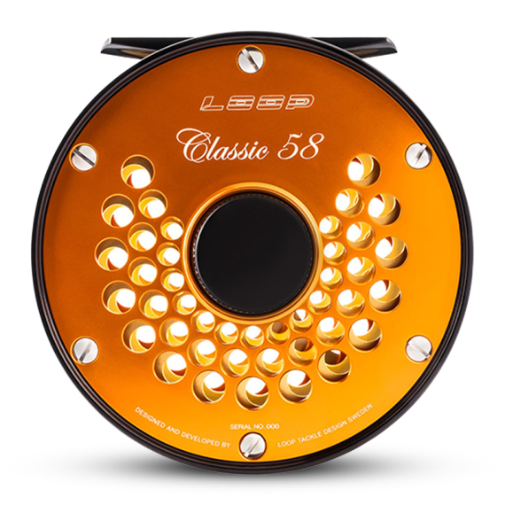 Loop Classic Reel Ported Fall i gruppen Fiskerullar / Flugfiskerullar & Extraspolar / Flugrullar hos Fishline (CRA5-8PLr)
