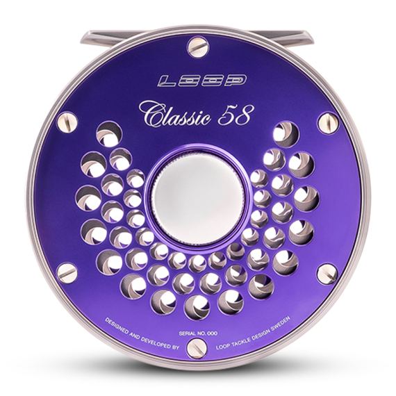 Loop Classic Reel Ported Twilight i gruppen Fiskerullar / Flugfiskerullar & Extraspolar / Flugrullar hos Fishline (CRV5-8PLr)