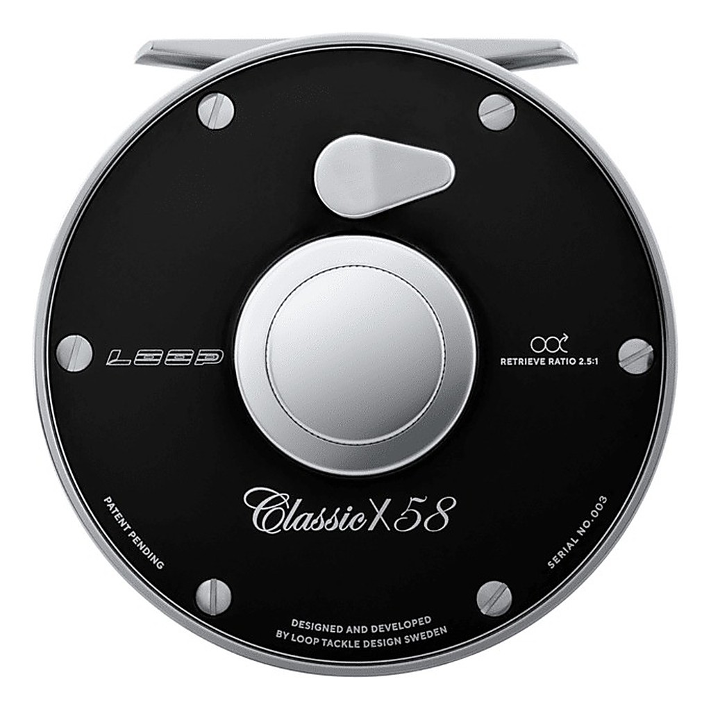 Loop Classic X Reel Black i gruppen Fiskerullar / Flugfiskerullar & Extraspolar / Flugrullar hos Fishline (CRXB5-8Lr)