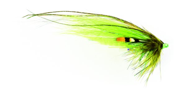 Frödin Classic Series - Grey & Green 10 cm i gruppen Fiskedrag / Flugor / Tubflugor hos Fishline (CSGG-10)