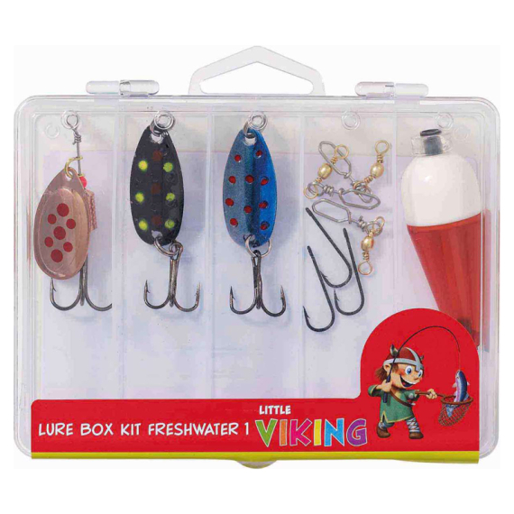 Kinetic Little Viking Lure Box Kit Freshwater 1 i gruppen Fiskedrag / Betespaket / Betespaket Abborre hos Fishline (D251-023-212)