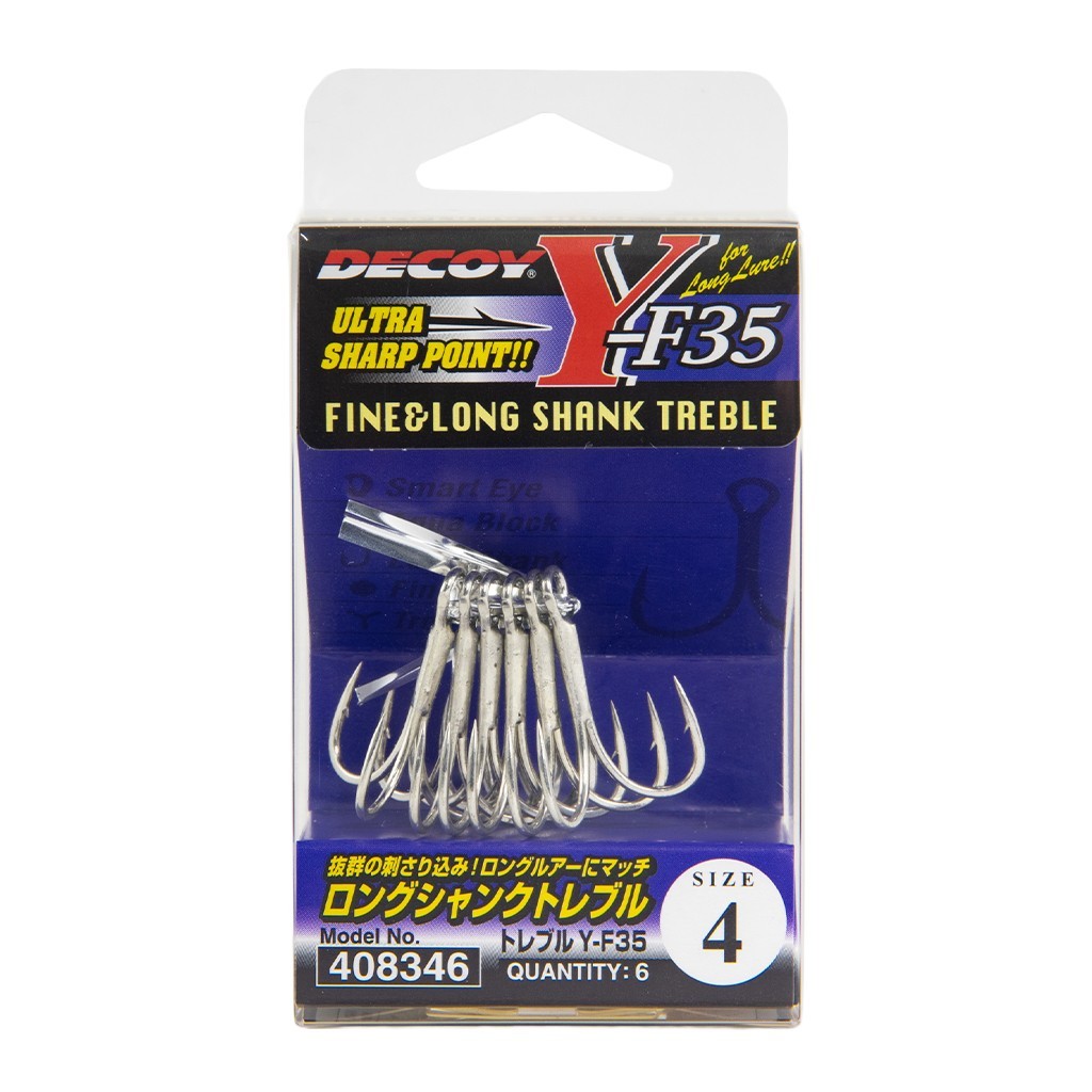 Decoy Treble Y-F35 i gruppen Krok & Småplock / Krok / Trekrok hos Fishline (D408339r)