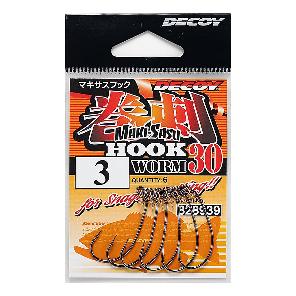 Decoy Worm30 Makisasu i gruppen Krok & Småplock / Krok / Offsetkrok hos Fishline (D829035r)