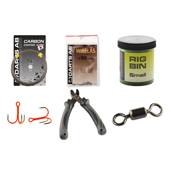 Darts Riggkit (Ismete) i gruppen Fiskemetoder / Vinterfiske / Krok & Småplock Vinterfiske hos Fishline (DARTSTARTERKITTACKEL)