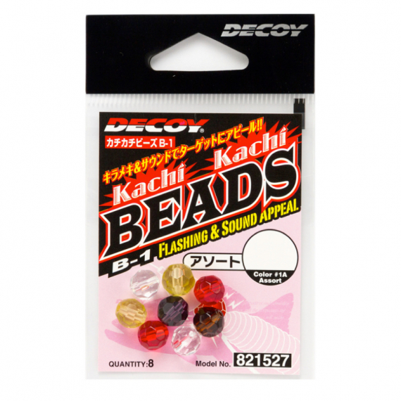 Decoy B-1A Kachi Kachi Beads Assorted Colors i gruppen Krok & Småplock / Riggtillbehör / Pärlor & Gummikulor hos Fishline (DB1AM11r)