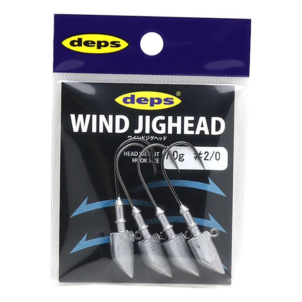 Deps Wind Jig Head i gruppen Krok & Småplock / Jiggskallar / Bullet Jiggskallar hos Fishline (DE709207r)