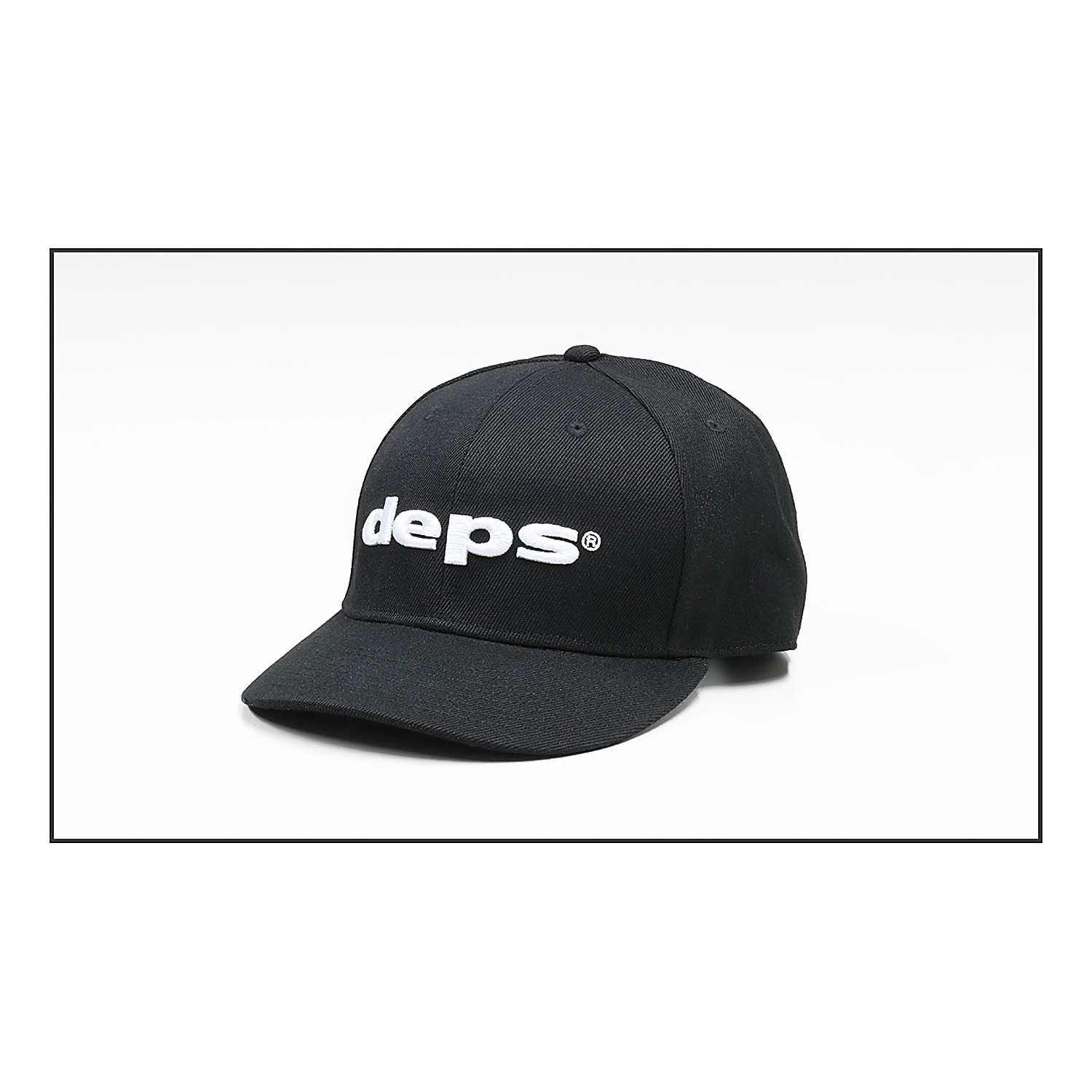 Deps Logo Cap Black X Black i gruppen Kläder & Skor / Kepsar & Huvudbonader / Kepsar hos Fishline (DE995013)
