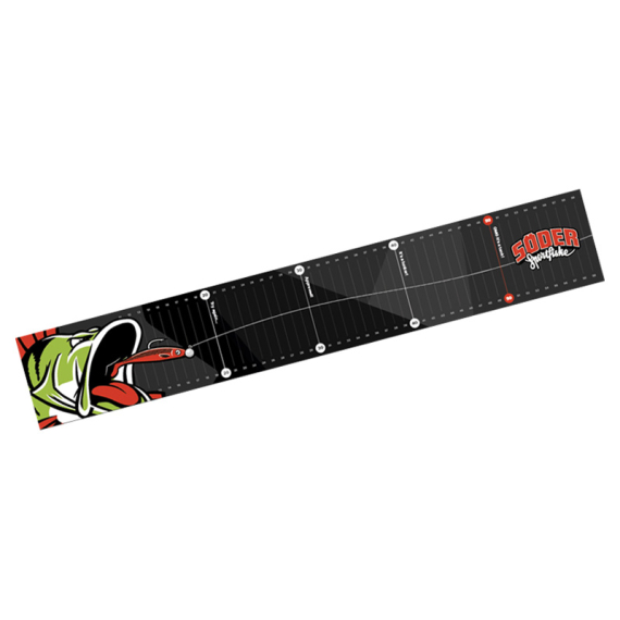 Söder Sportfiske Mätdekal 60cm i gruppen Verktyg & Tillbehör / Mätverktyg & Måttdekaler hos Fishline (DEKALSMBALUABBORRE)