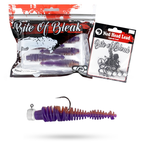 Bite Of Bleak DFC Worm Ned Bundle i gruppen Fiskedrag / Betespaket / Betespaket Abborre hos Fishline (DFCNEDSET)